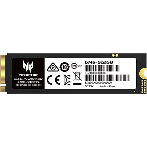 GM6 PCIe4.0 M.2固态硬盘